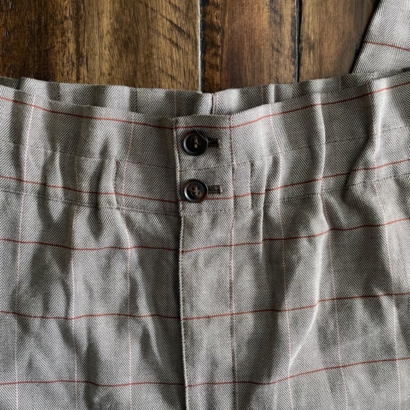 Madewell paper bag plaid pants - Picture 3 of 4